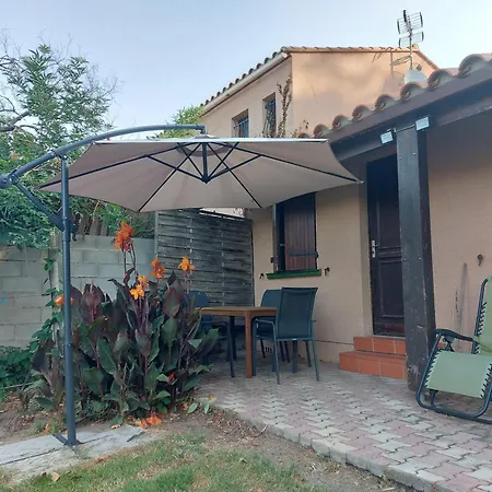 Soleil Catalan 50m2 Rdc 2km Ok Cheques Animaux 6pers 3000m2 Jardin Wifi 아파트